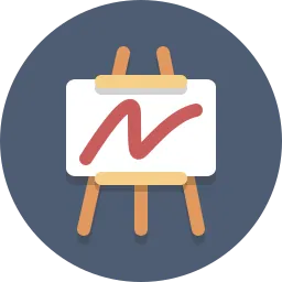 icon of an easel