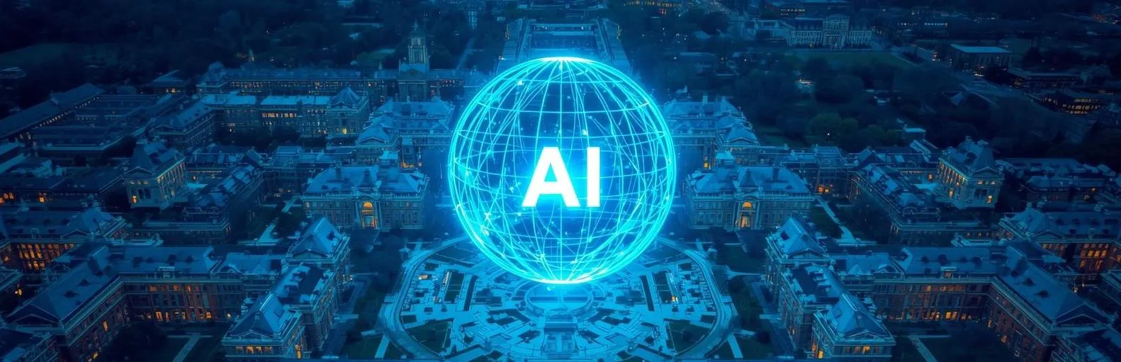 Blue Ai Orb Above Campus.jpg