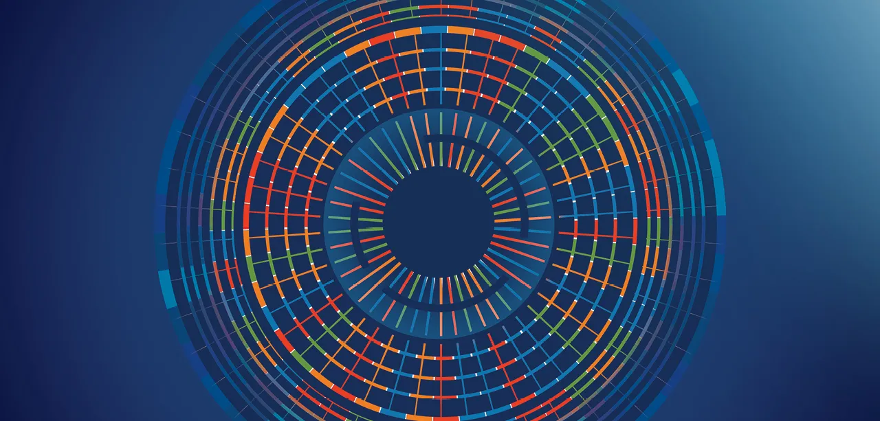 Concentric circles of color