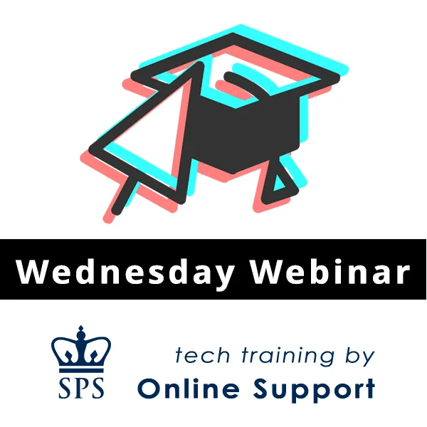 first wednesday webinar logo